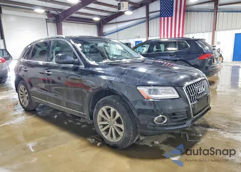 2016 Audi Q5 Premium Plus из США, поврежденный, VIN WA1L2AFP4GA039951